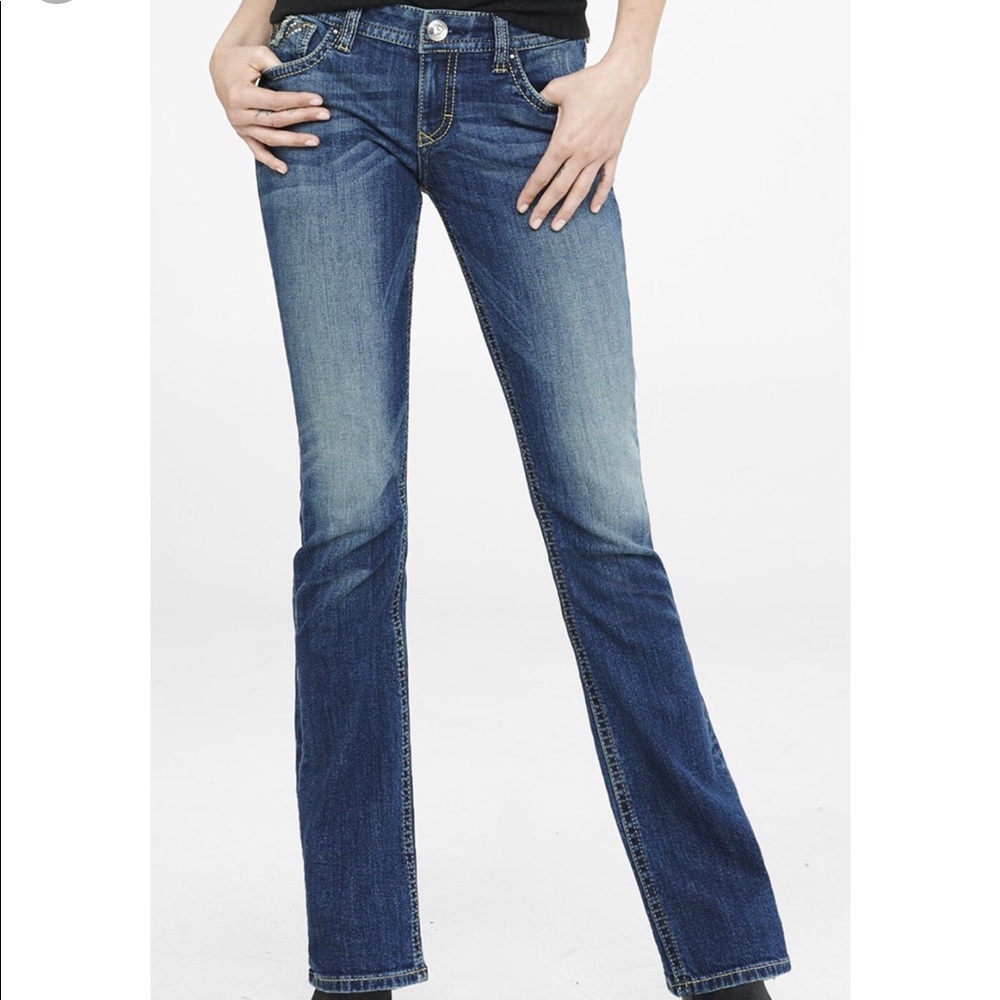 SALE ❗️Express Barely Boot Low Rise Jeans